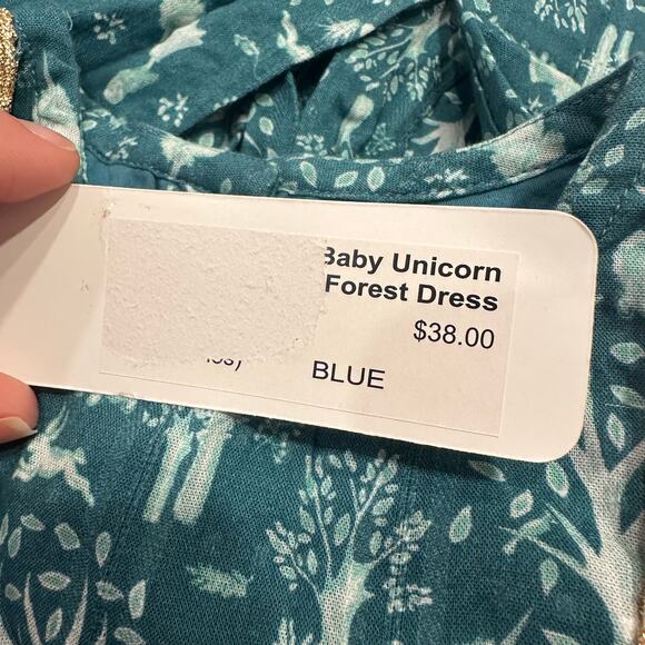 NWT Peek Baby Unicorn Forest Dress - Picture 8 of 9